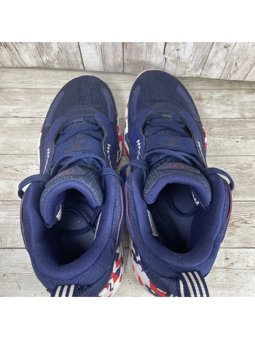 Adidas D.O.N. Issue 3 GCA Team USA Basketball Shoe Men's size 8 Style GW2945